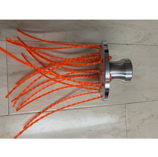 Cap tambur motocoasa metalic pentru colturi si spatii mici MX639 cu fir