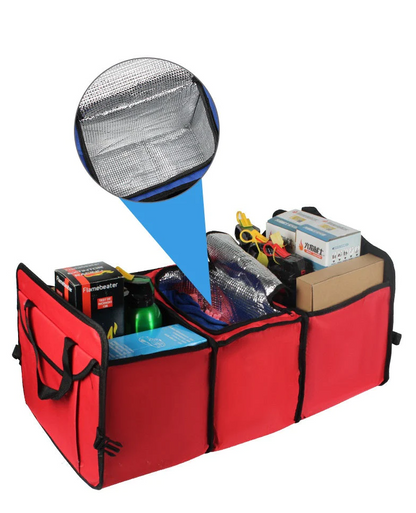 Organizator pliabil pentru portbagaj 60 x 20 x 30 cm