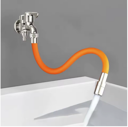 Set 2 x Prelungitor Flexibil Tip Furtun pentru Robinet 50 CM