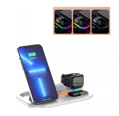 Incarcator Wireless 4 in 1 A06 cu Incarcare Rapida