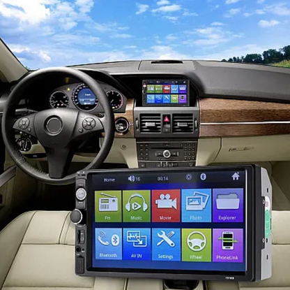 Mp5 player auto 7012B 2DIN TouchScreen 7", Bluetooth, USB, AUX, CAMERA Mansalier