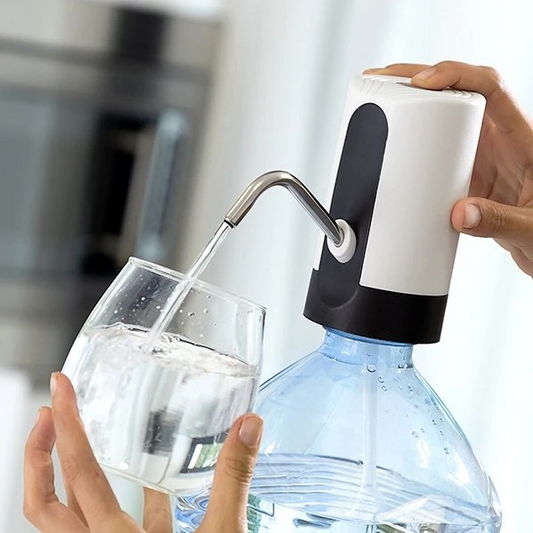 Pompa electrica pentru bidon, dozator, dispenser apa de baut, incarcare USB