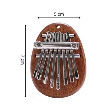 Instrument Muzical Mini Kalimba cu 8 Note