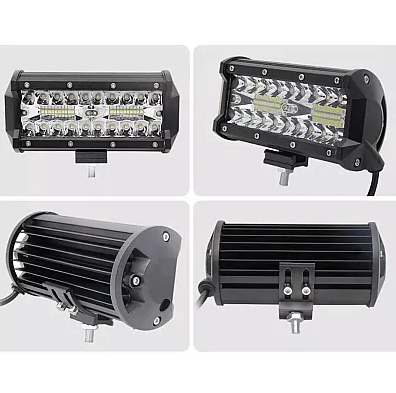 Proiector LED Bar 120W Offroad 16 cm 9600 Lumeni