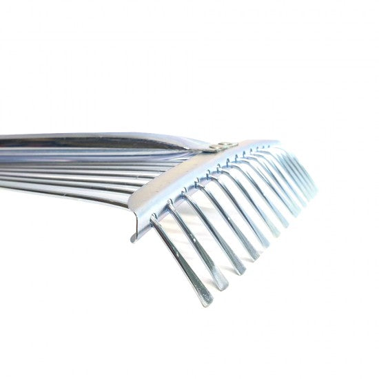 Grebla metalica pentru FRUNZE care se strange cu coada
