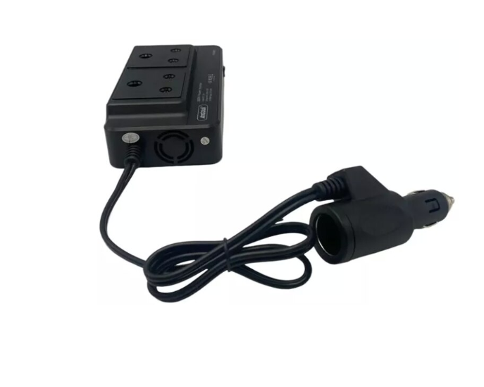 Invertor curent auto 300W 12V/220V USB Q-CC8200