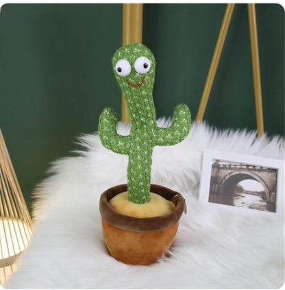 CACTUS dansator si vorbitor cu LED-uri Colorate / Jucarie interactiva OF