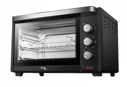 Cuptor electric Zilan ZLN-1017 ROJIN, 1600 W, 35 Litri, Temperatura Reglabila, Negru