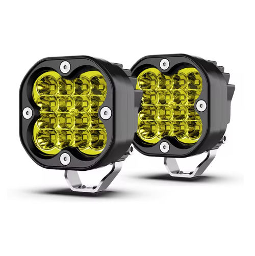 Proiector LED 36W 16 becuri geam GALBEN