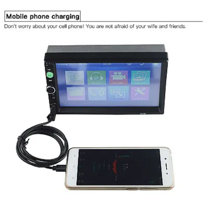 Mp5 player auto 7012B 2DIN TouchScreen 7", Bluetooth, USB, AUX, CAMERA Mansalier