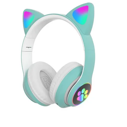 Casti wireless VZV-23M cu urechi de Pisica bluetooth 5.0