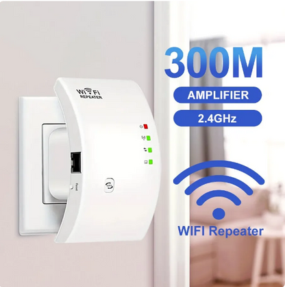 1+1 AMPLIFICATOR DE SEMNAL WIFI, DUBLEAZA SEMNALUL WIRELESS PENTRU INTERNET IN ZONE FARA SEMNAL