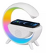STATIE INCARCARE WIRELESS 3 IN 1 CU LAMPA RGB SI BOXA BLUETOOTH
