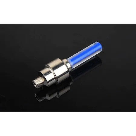 Set 2 Capace ventil pentru auto, bicicleta sau motocicleta, cu LED-uri colorate