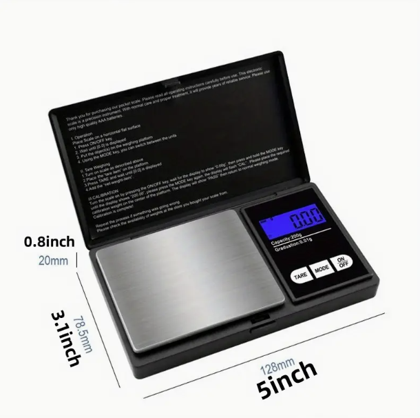 Cantar pentru bijuterii, Display Digital, Functie Tare