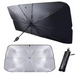 Parasolar pliabil pentru masina tip umbrela 140X60 cm