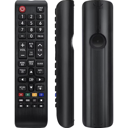 Telecomanda TV Compatibila Samsung Smart, Rezistenta, 8m Distanta de Operare, Neagra