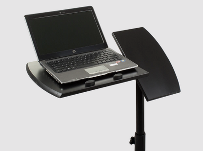 Masuta laptop din metal cu blat laminat, inaltime reglabila
