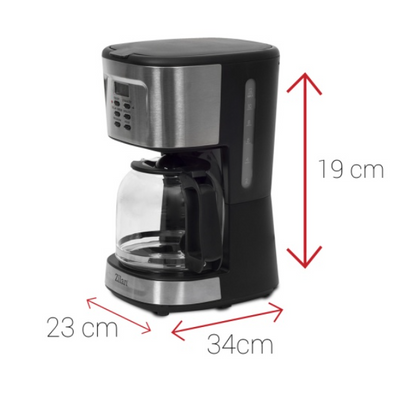 Filtru cafea digital Zilan ZLN-1440, 900 W, 1.5 l, programare si amanare