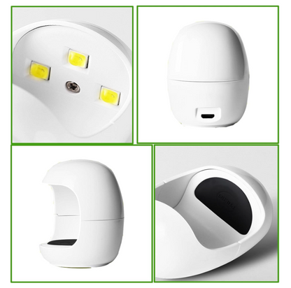 Mini lampa UV LED AO78041 manichiura 6W 3LED USB