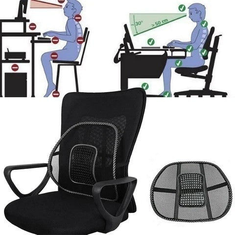 SET PROMO 1+1 PERNA LOMBARA + Perna pentru scaun cu memorie gel pentru dureri de spate