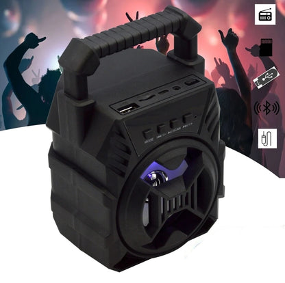 Boxa Portabila cu Bluetooth, USB, Lumini LED
