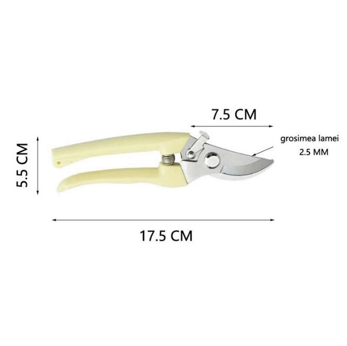 Foarfec vie maner alb YETI MX302