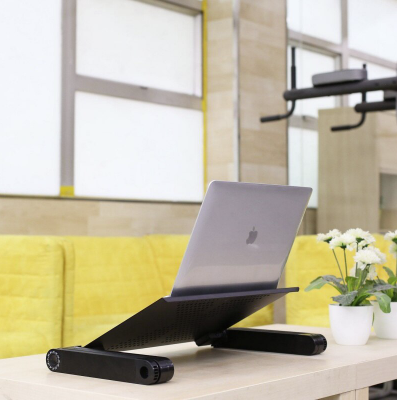 Masa laptop multifunctionala T8 cu ventilator