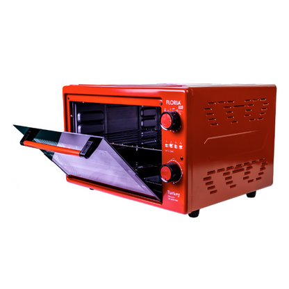 Cuptor electric Floria-2898, capacitate 38 Litri, Putere 1500W, Gratar, Tava inclusa