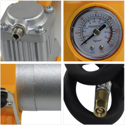 COMPRESOR AUTO PROFESIONAL CYCLONE,12 V, 35 L PE MINUT