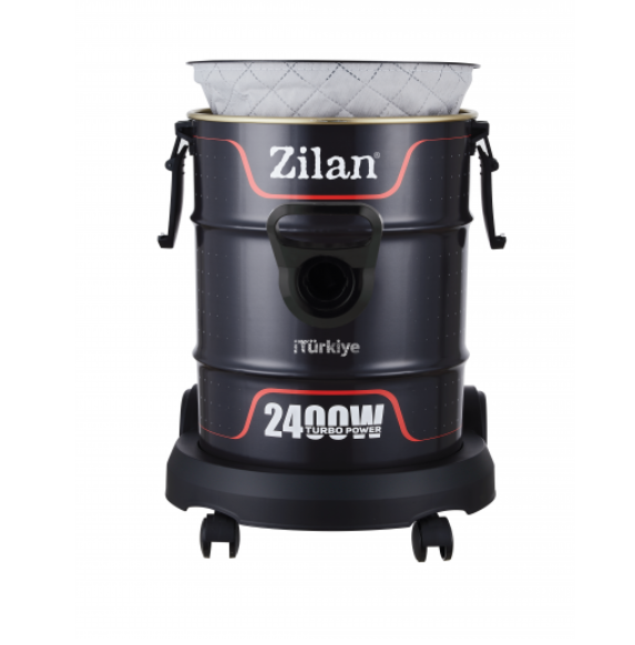Aspirator Zilan ZLN2006, Putere 2400W, Fara sac, Functie de suflare, Capacitate 21L