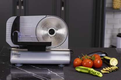 Feliator alimente Zilan Putere 150W, Grosime taiere reglabila 1-15 mm, Lama taiere inox