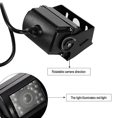 Camera Retrovizoare 18 LED DC 12 V
