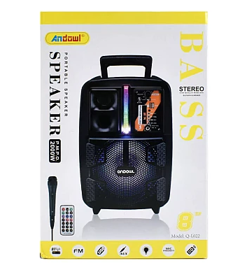 Boxa portabila Bluetooth FM cu microfon Q L022