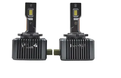 Set 2 Becuri D3s Auto LED 6500k 110W/Set Canbus Carcasa Neagra