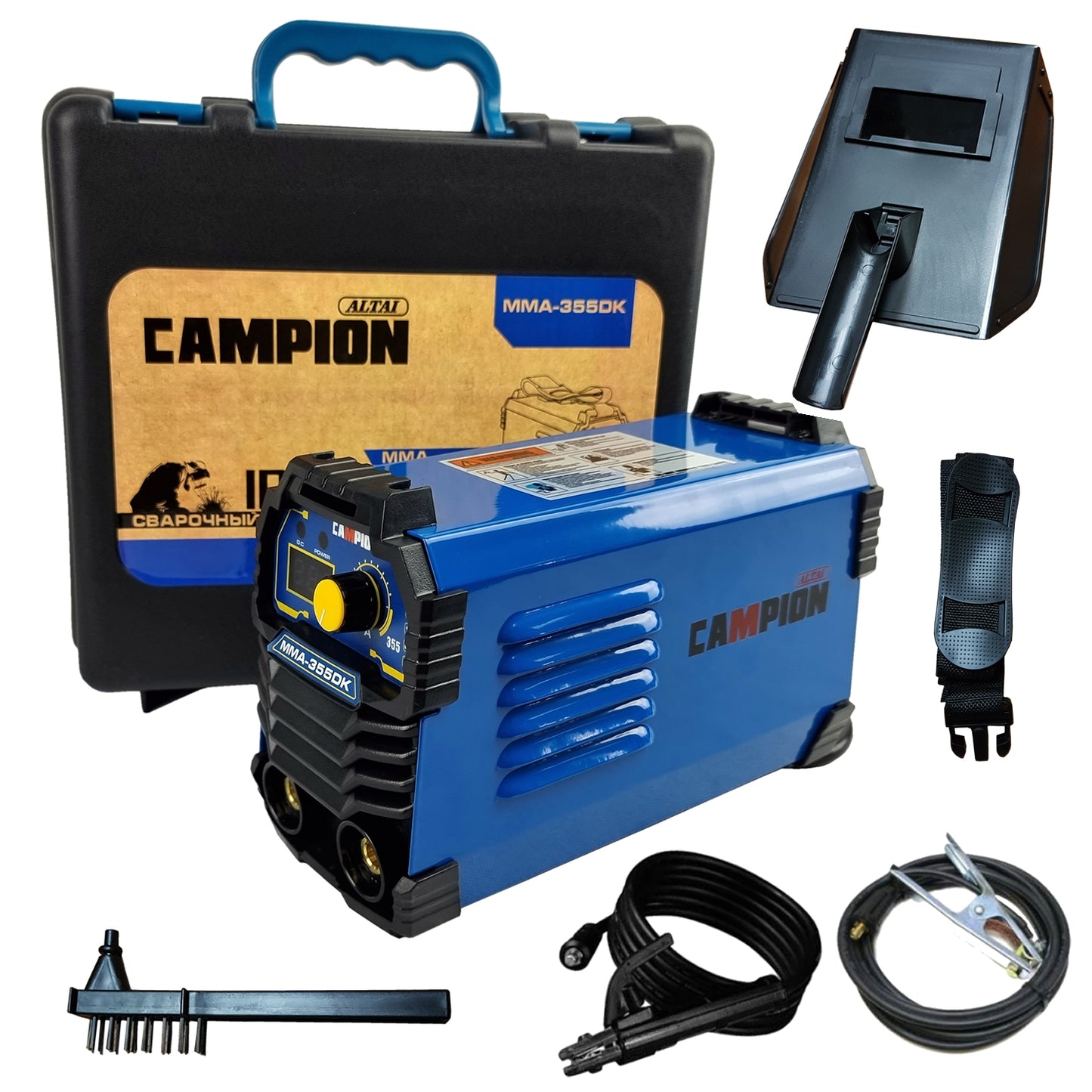 Invertor pentru sudura MMA355DK in valiza CAMPION