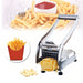 APARAT DIN INOX POTATO CHIPPER PENTRU FELIAT CARTOFI, ARGINTIU