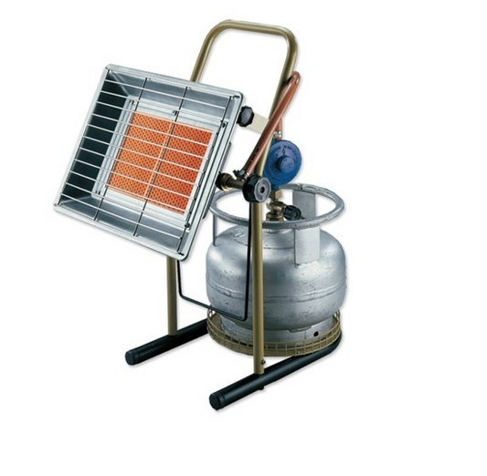 Incalzitor camping cu picior Nurgaz, Putere 3000W, placi ceramica, consum 220gr