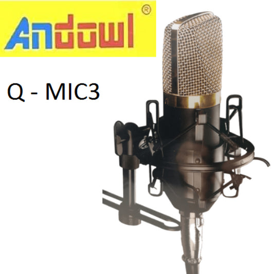 Microfon profesional Andowl Q Mic3 pentru inregistrari