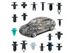 SET CLIPSURI TIP CLEME DE PLASTIC AUTO PENTRU INTERIOR EXTERIOR 299PCS