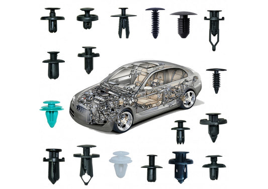 SET CLIPSURI TIP CLEME DE PLASTIC AUTO PENTRU INTERIOR EXTERIOR 299PCS