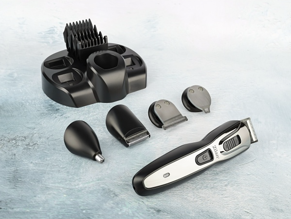 Aparat tuns facial si corporal 5in1, Zilan ZLN-3857, Acumulator reincarcabil + Stand de sustinere si incarcare