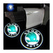 Set 2 Holograme LED cu LOGO Skoda Superb pentru Portiere