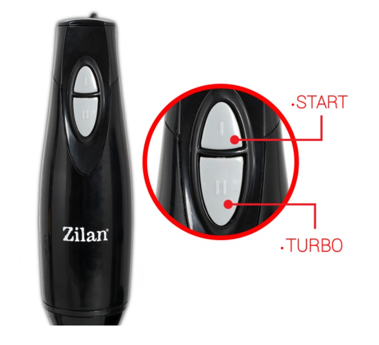 Blender ZILAN ZLN-8259 cu maruntitor 4in1, 300W