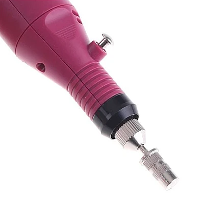 Freza Unghii Roz include 5 pile 5 capete abrazive Viteza Reglabila Semiprofesionala ALIMENTARE USB