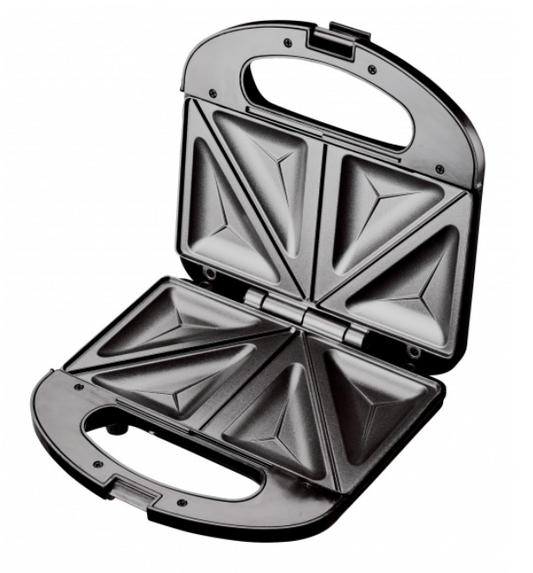 Sandwich-maker Floria ZLN-4305, Alb, 750 W, Placi antiaderente model triunghi