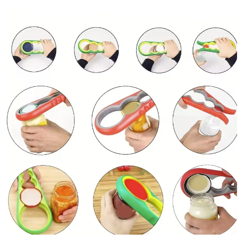 SET 2X Desfacator Capace Borcane si Sticle cu 4 Dimensiuni