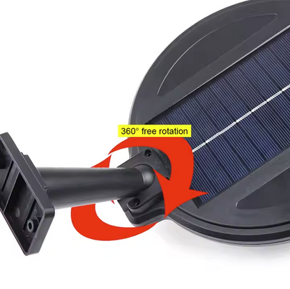 Lampa Solara Rotunda 120LED 1288B SMD 3 Moduri Iluminare + Senzor