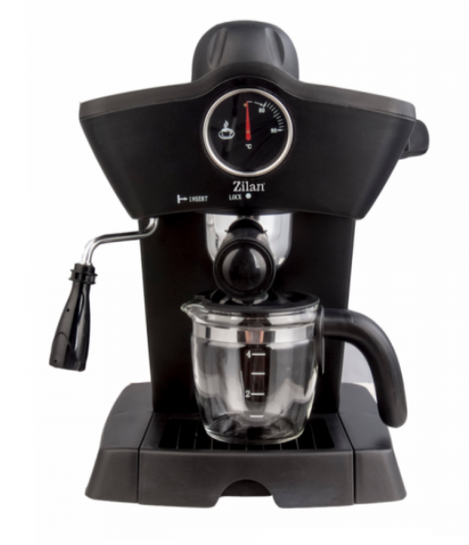 Espressor manual Zilan ZLN2854 Negru, 800W, 240ml, indicator de temperatura