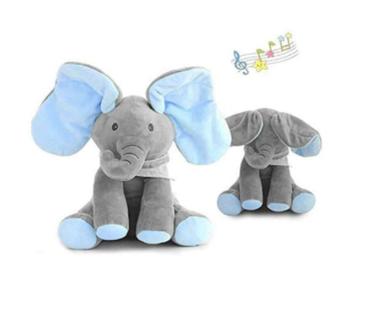 Elefant CUCUBAU interactiv din plus, Vorbeste, Canta si Flutura urechile